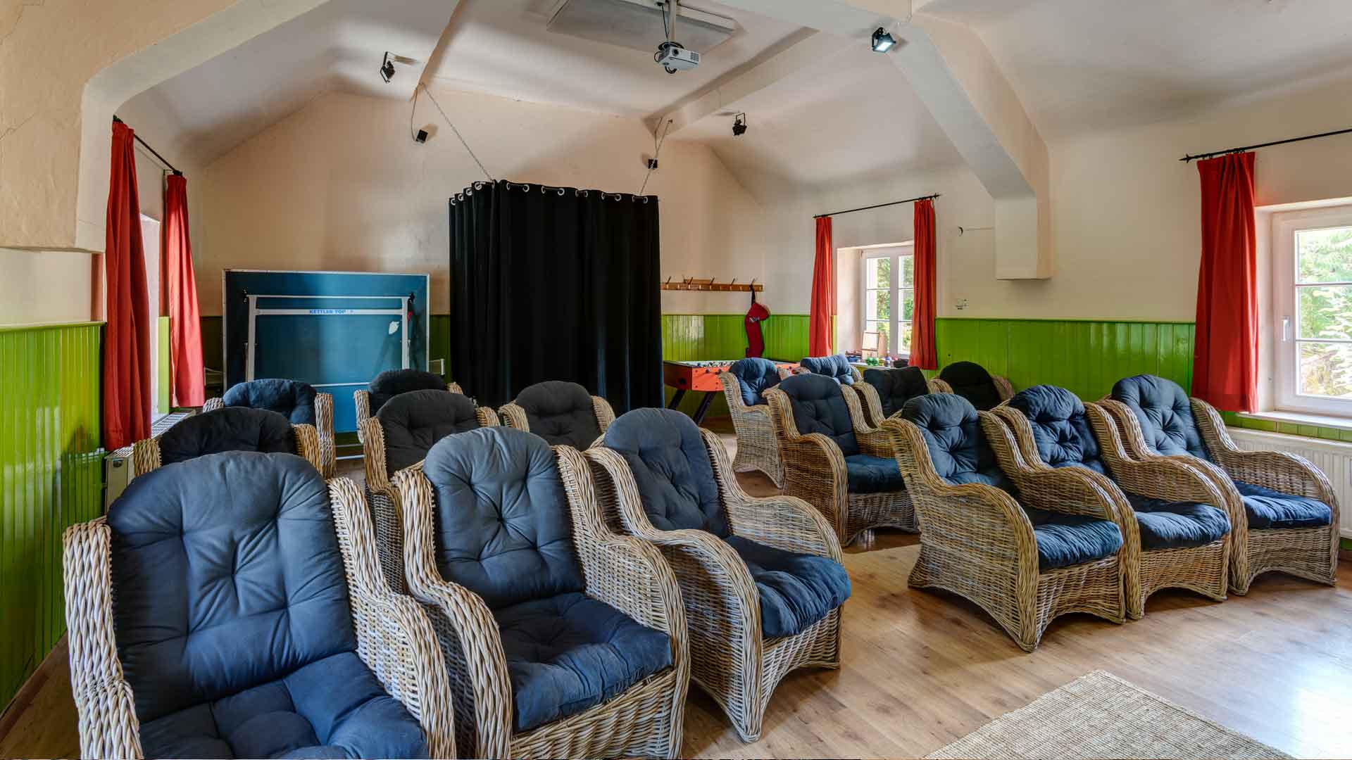 Luxury holiday villa with own cinema